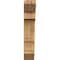 Ekena Millwork Balboa Slat Rough Sawn Bracket, Western Red Cedar, 4"W x 14"D x 22"H BKT04X14X22BOA06RWR - alternate 2